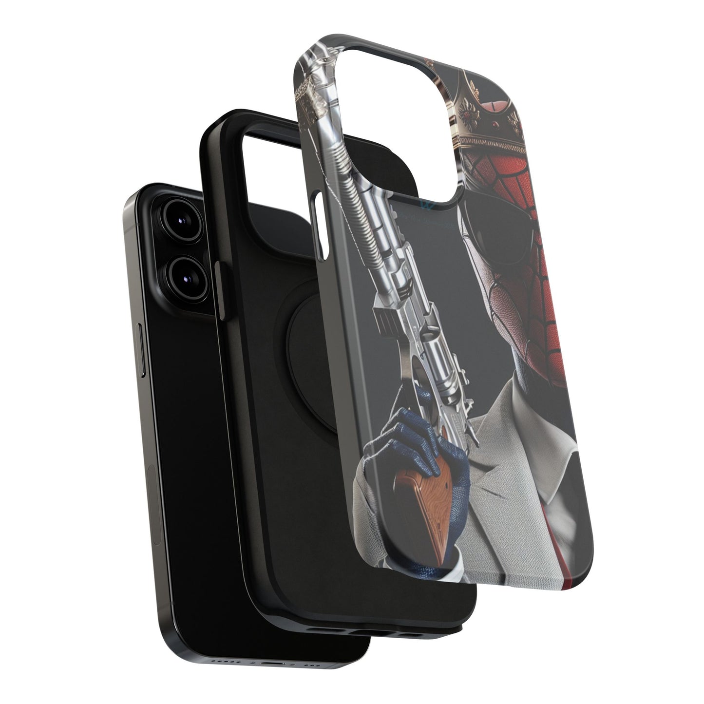 Spider King Impact-Resistant Phone Case - Rugged Style for Superhero Fans