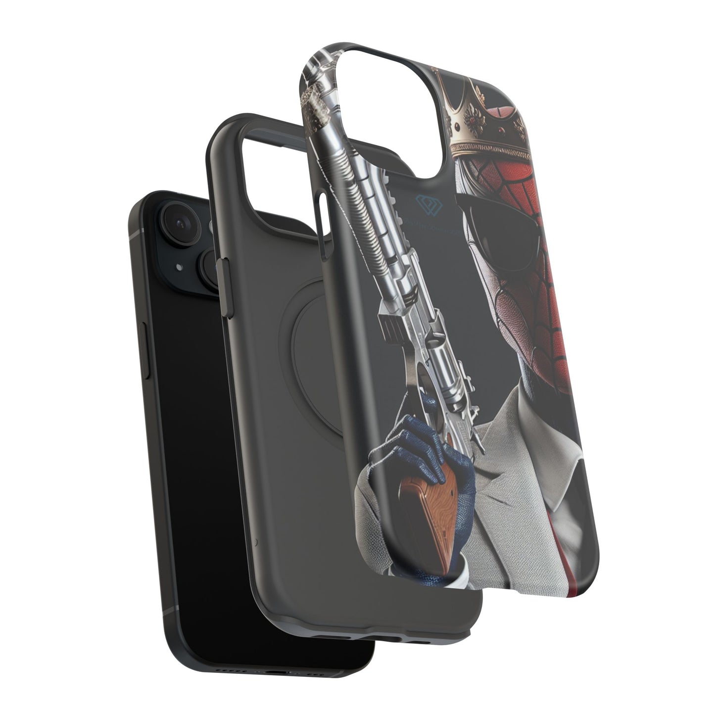 Spider King Impact-Resistant Phone Case - Rugged Style for Superhero Fans