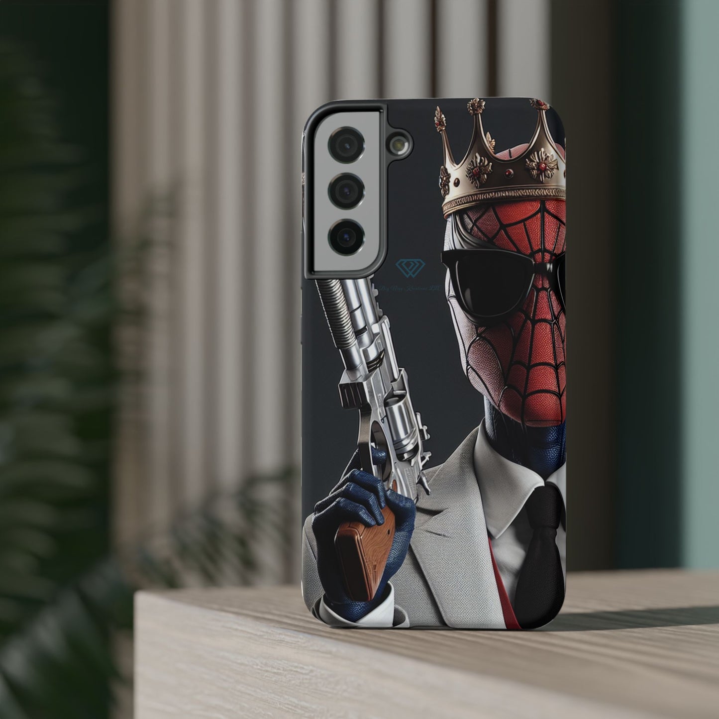 Spider King Impact-Resistant Phone Case - Rugged Style for Superhero Fans
