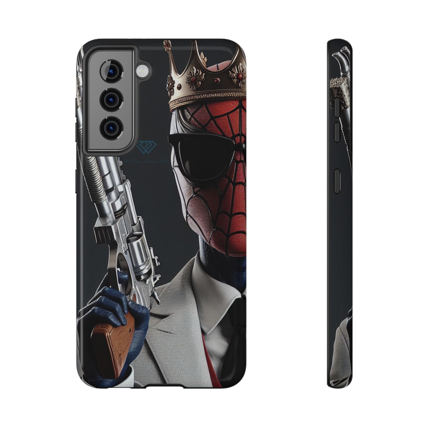 Spider King Impact-Resistant Phone Case - Rugged Style for Superhero Fans