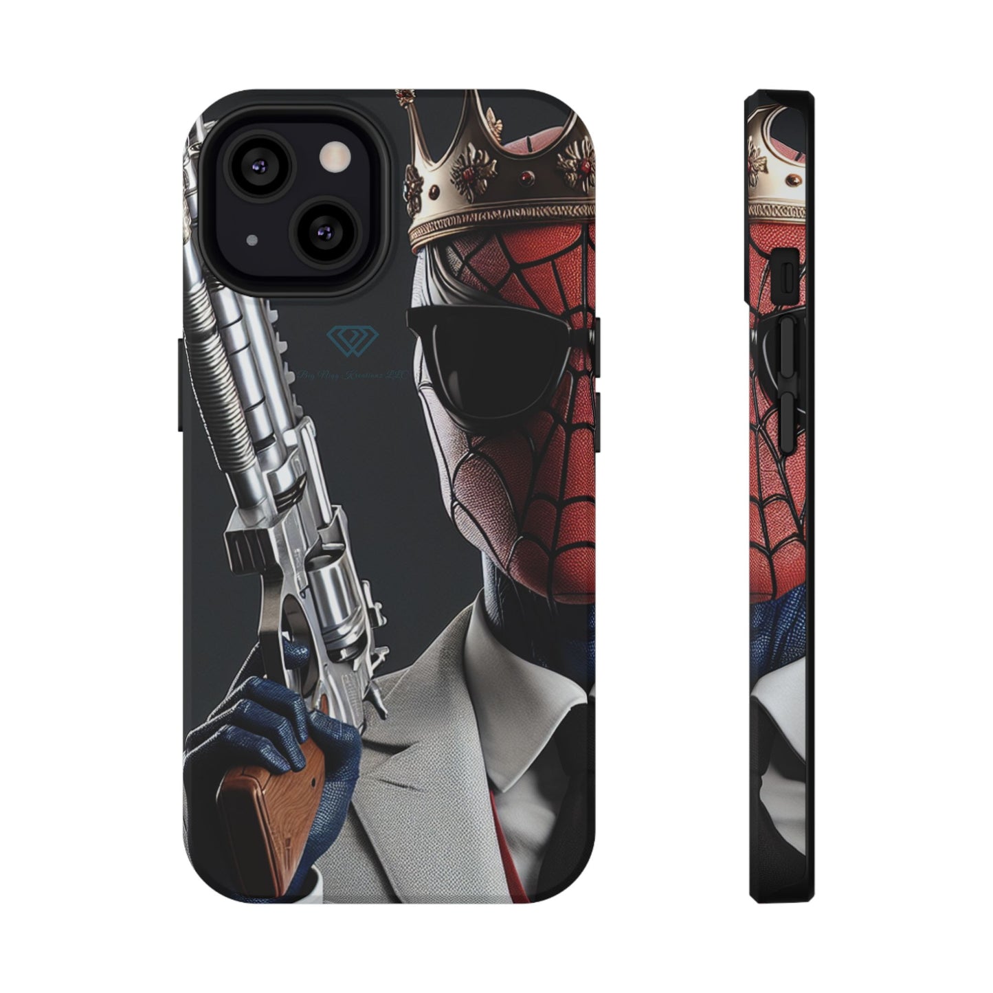 Spider King Impact-Resistant Phone Case - Rugged Style for Superhero Fans