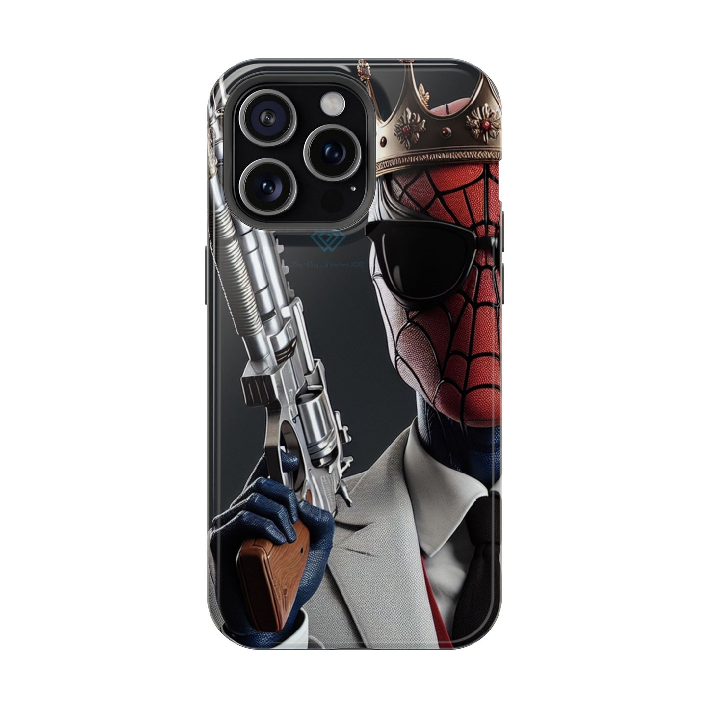 Spider King Impact-Resistant Phone Case - Rugged Style for Superhero Fans