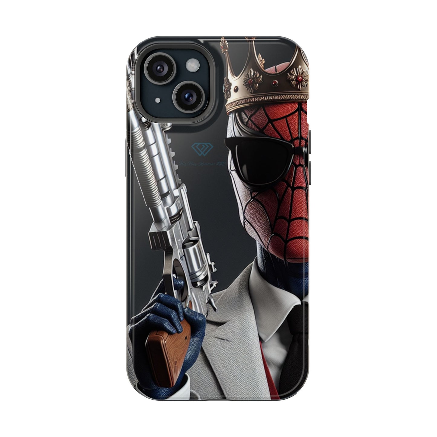 Spider King Impact-Resistant Phone Case - Rugged Style for Superhero Fans