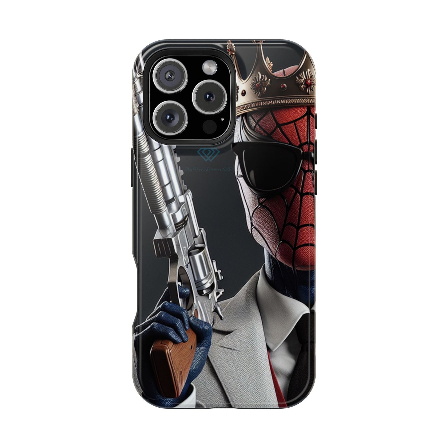 Spider King Impact-Resistant Phone Case - Rugged Style for Superhero Fans