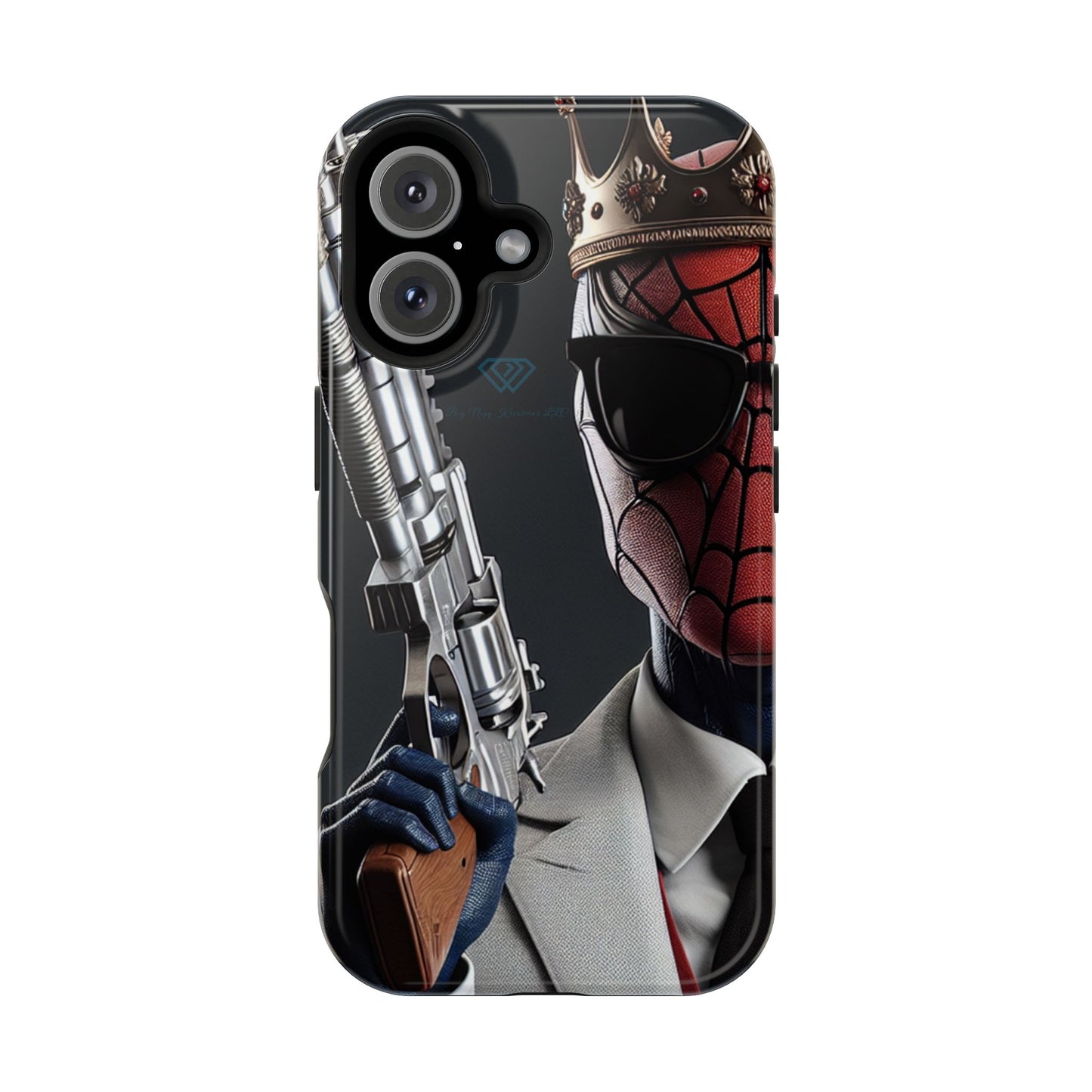 Spider King Impact-Resistant Phone Case - Rugged Style for Superhero Fans