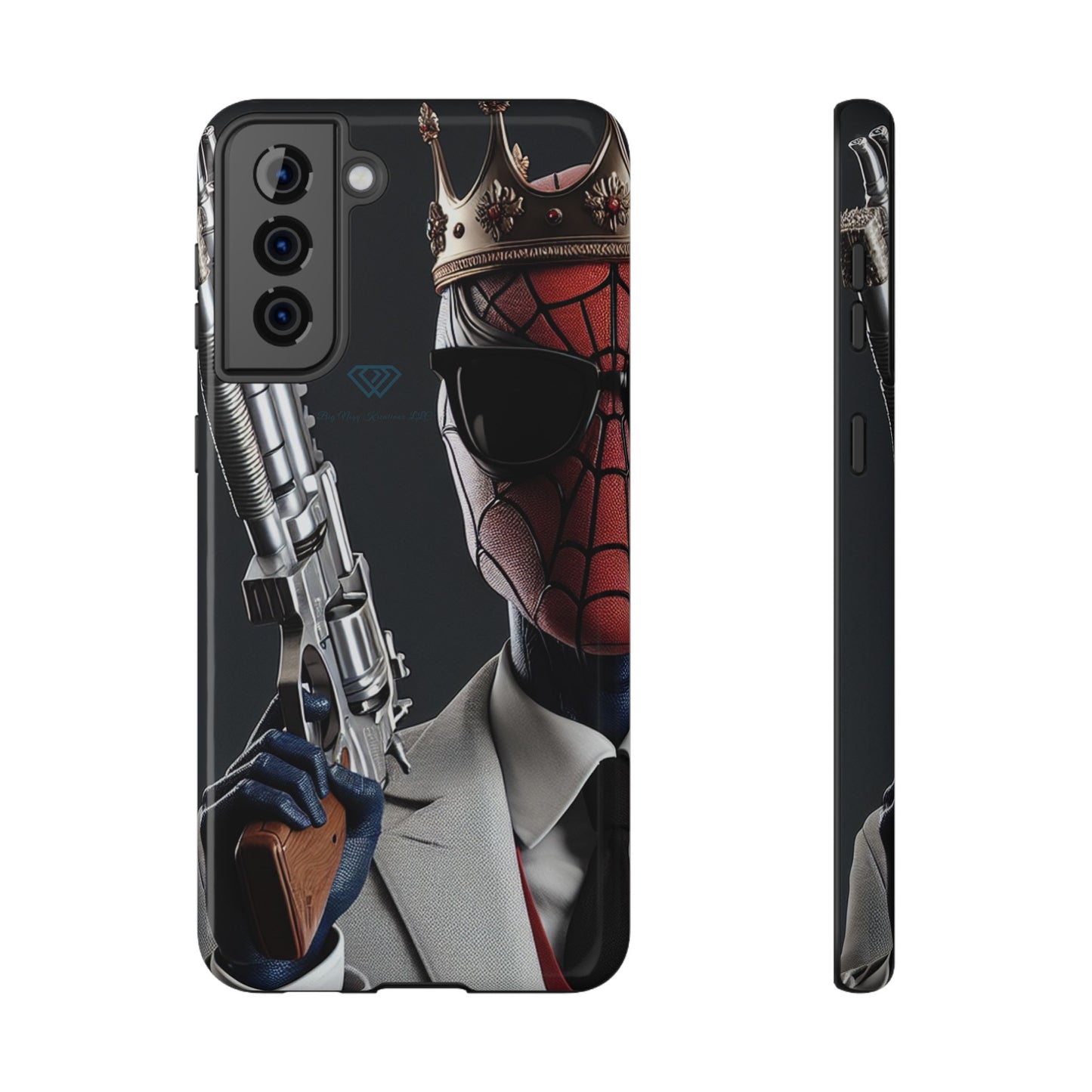 Spider King Impact-Resistant Phone Case - Rugged Style for Superhero Fans