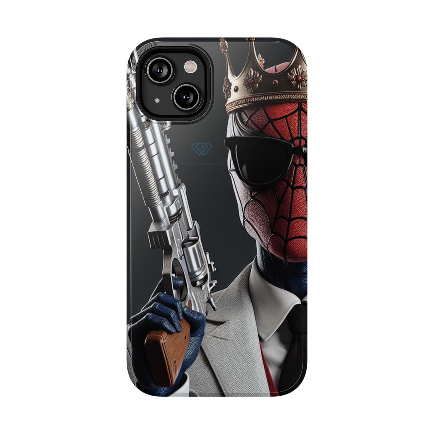 Spider King Impact-Resistant Phone Case - Rugged Style for Superhero Fans