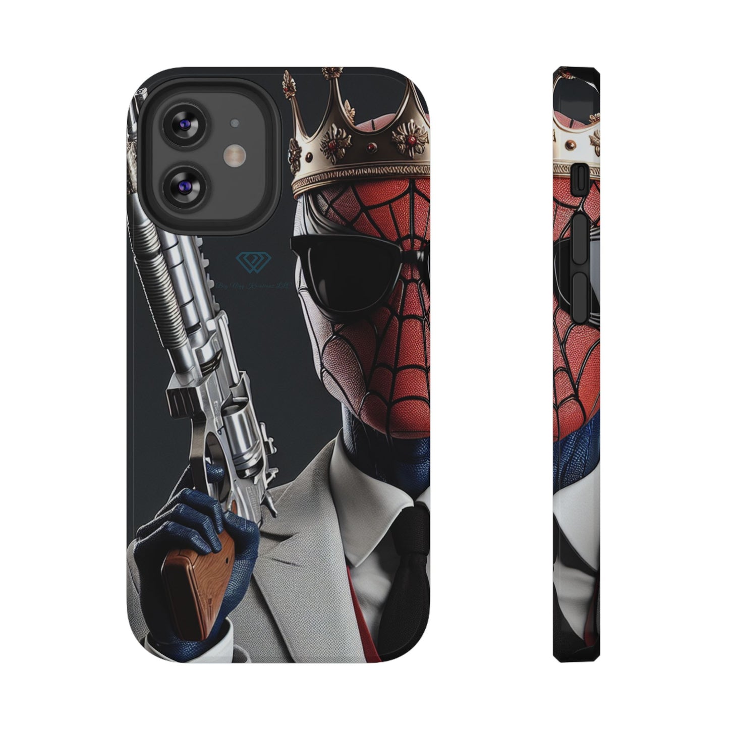 Spider King Impact-Resistant Phone Case - Rugged Style for Superhero Fans