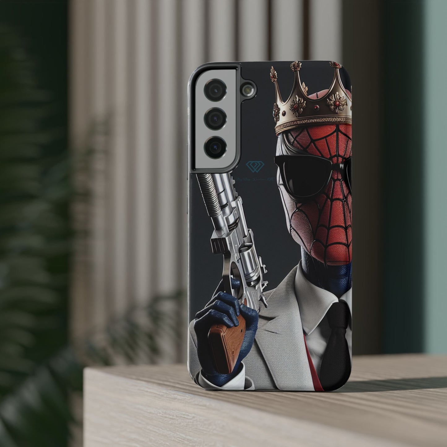 Spider King Impact-Resistant Phone Case - Rugged Style for Superhero Fans