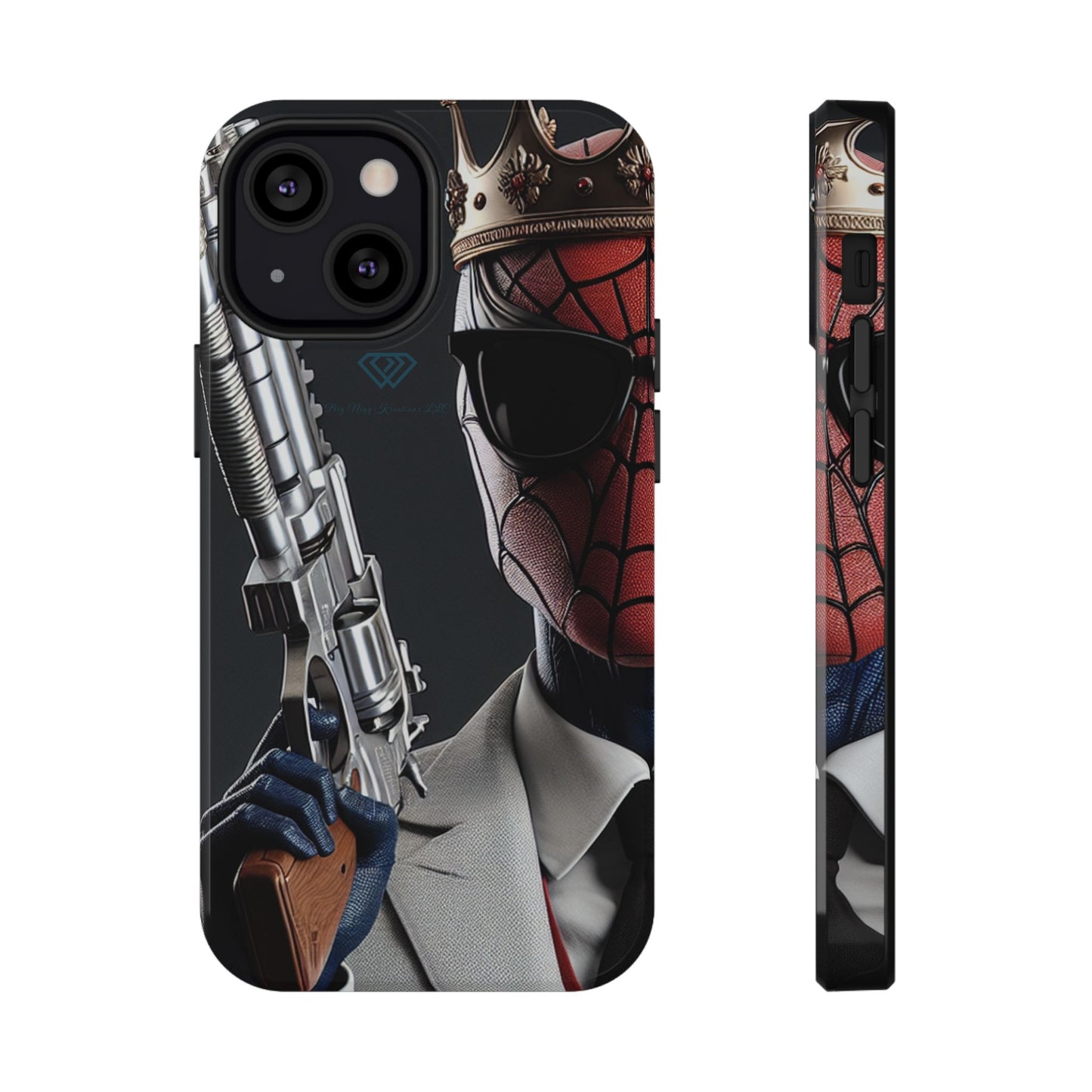 Spider King Impact-Resistant Phone Case - Rugged Style for Superhero Fans