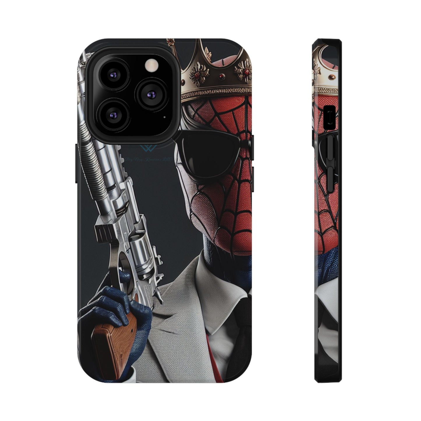 Spider King Impact-Resistant Phone Case - Rugged Style for Superhero Fans