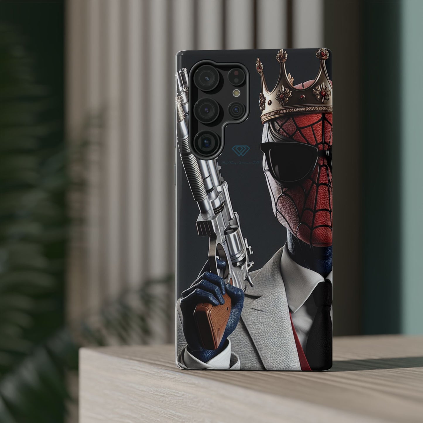 Spider King Impact-Resistant Phone Case - Rugged Style for Superhero Fans