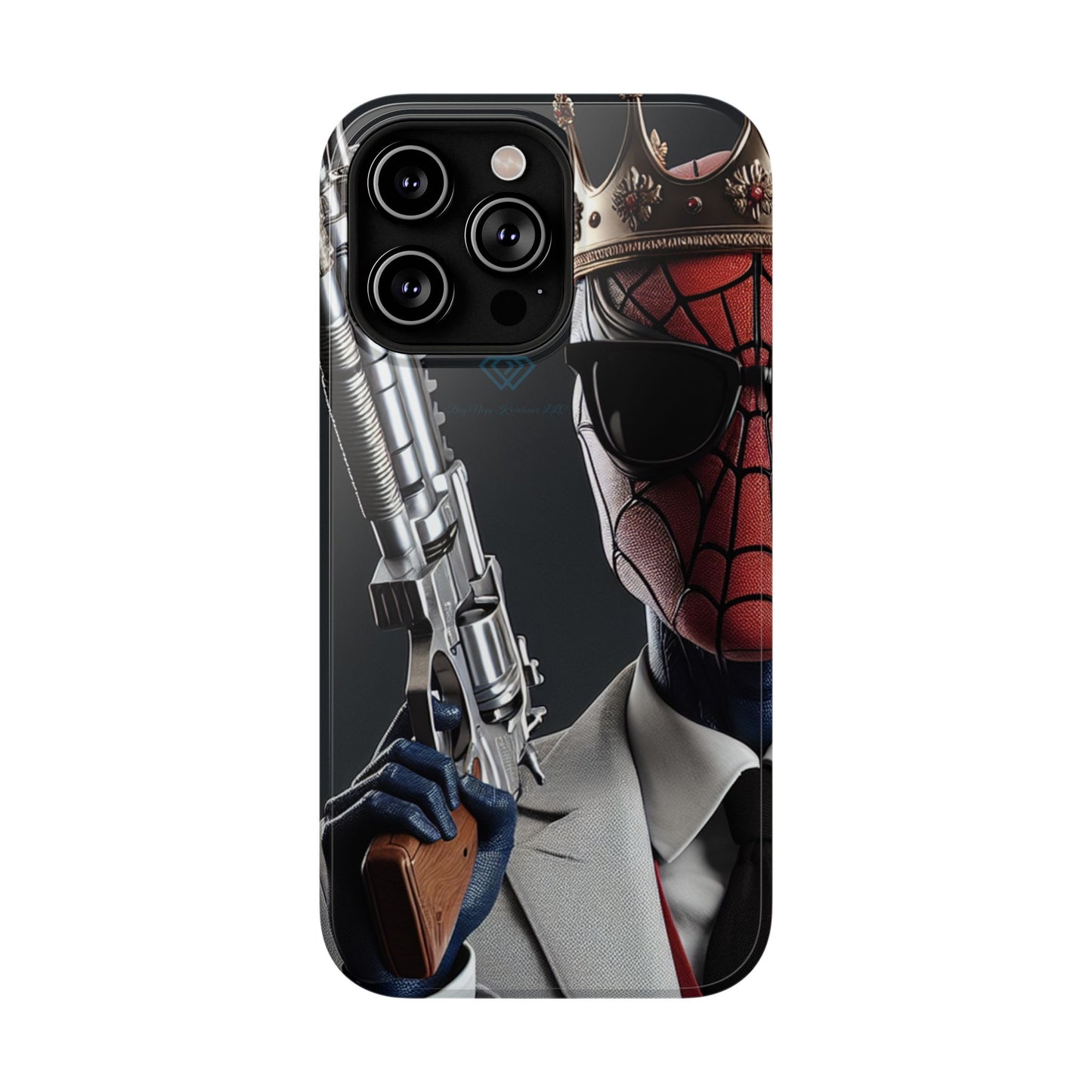 Spider King Impact-Resistant Phone Case - Rugged Style for Superhero Fans