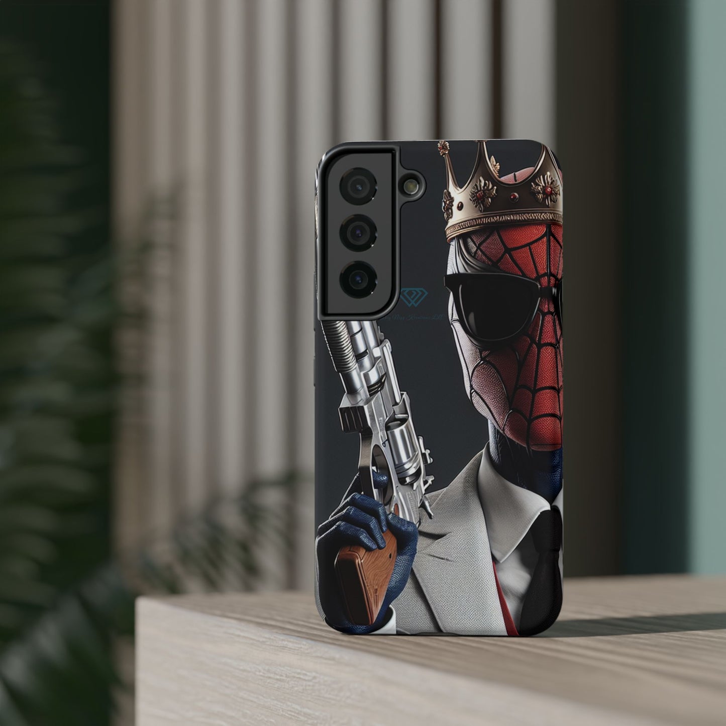 Spider King Impact-Resistant Phone Case - Rugged Style for Superhero Fans