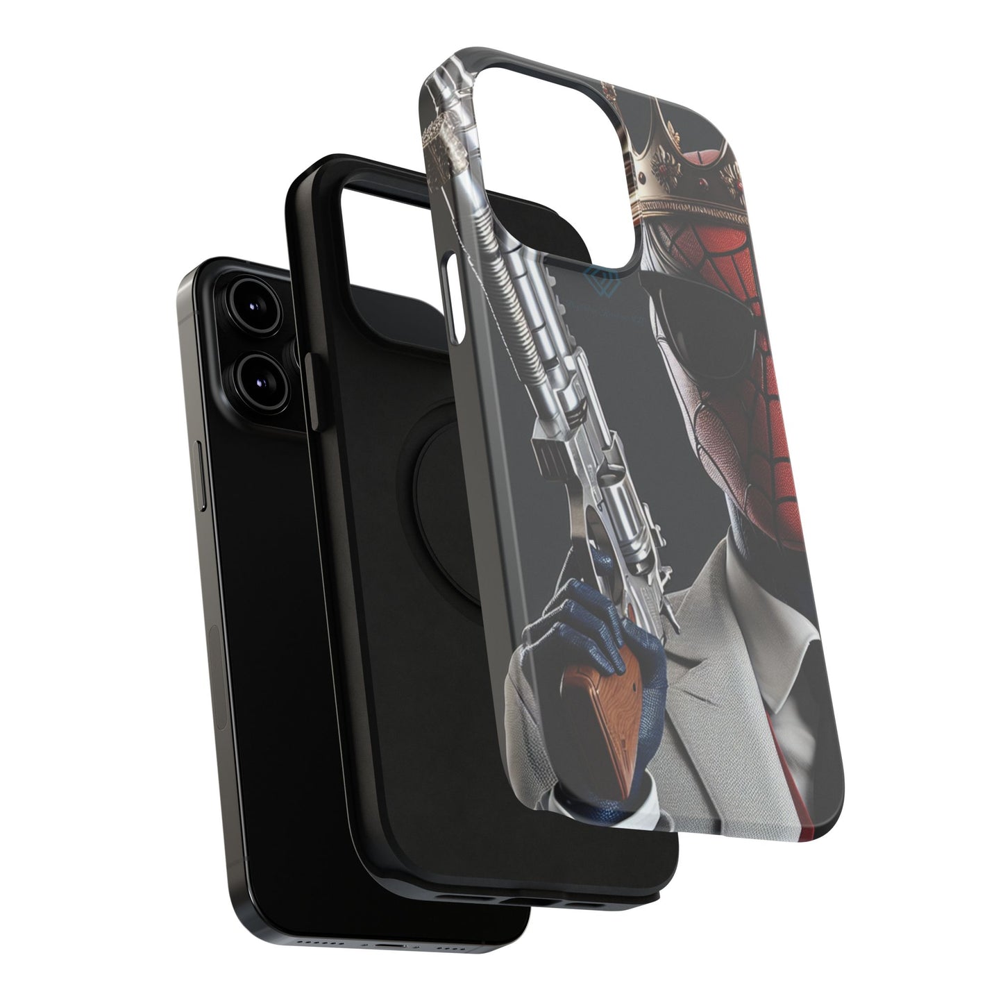 Spider King Impact-Resistant Phone Case - Rugged Style for Superhero Fans