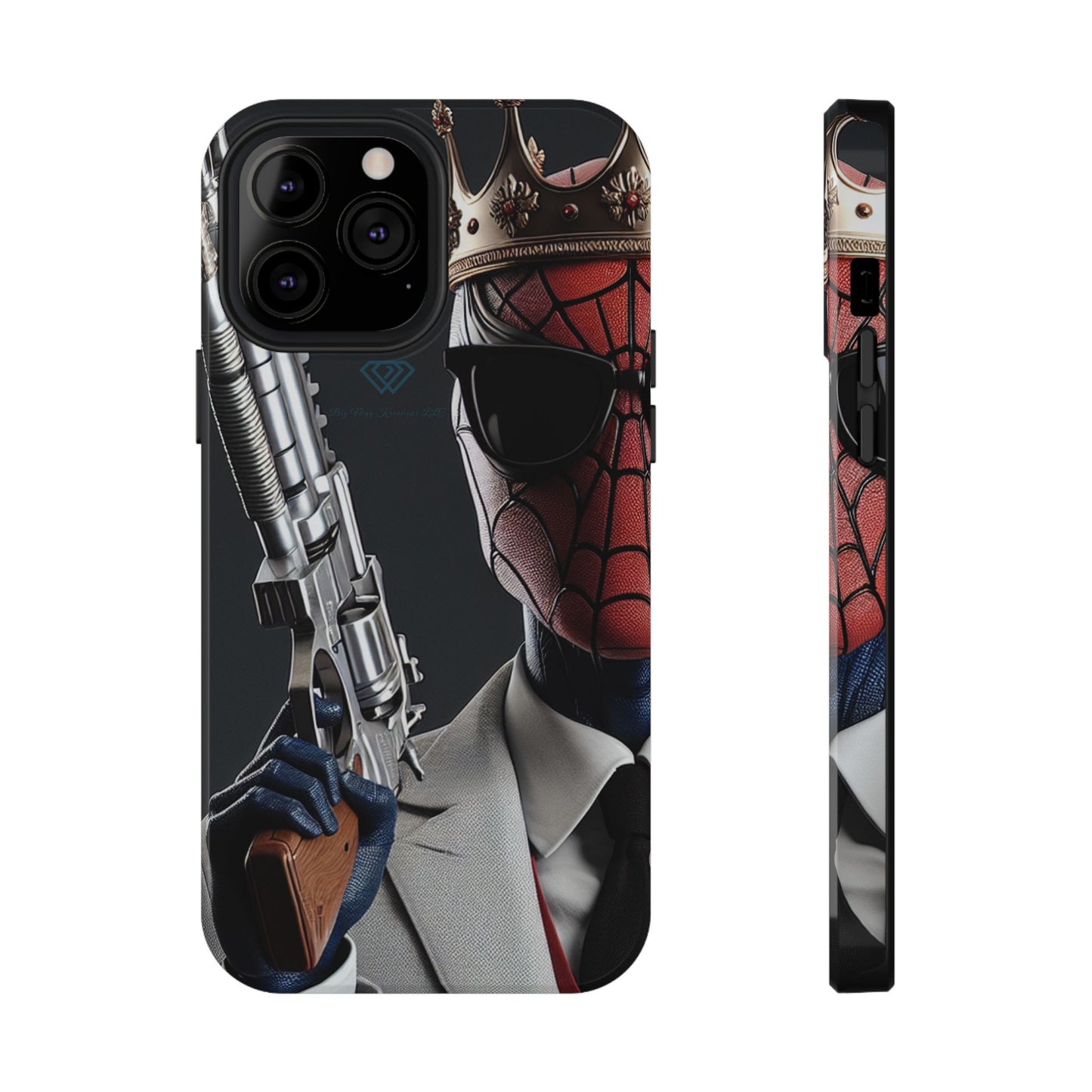 Spider King Impact-Resistant Phone Case - Rugged Style for Superhero Fans