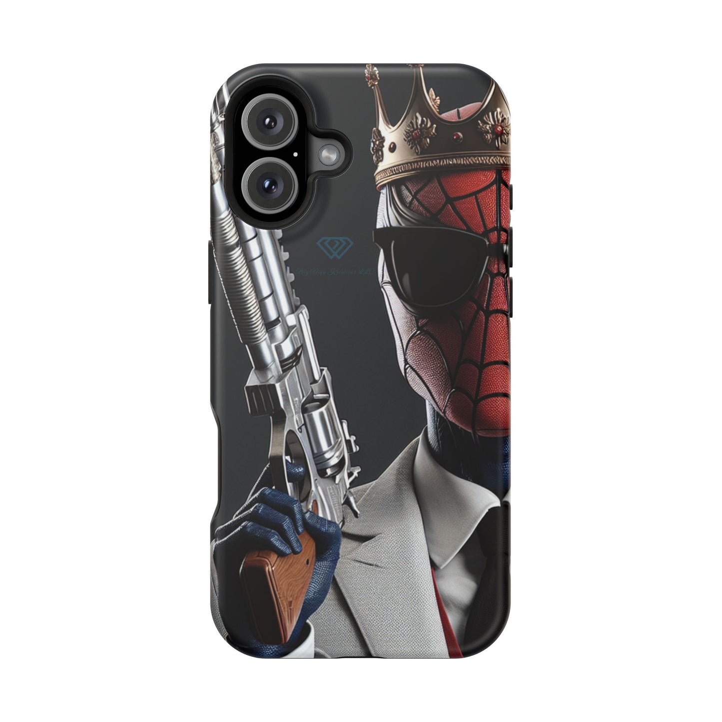 Spider King Impact-Resistant Phone Case - Rugged Style for Superhero Fans