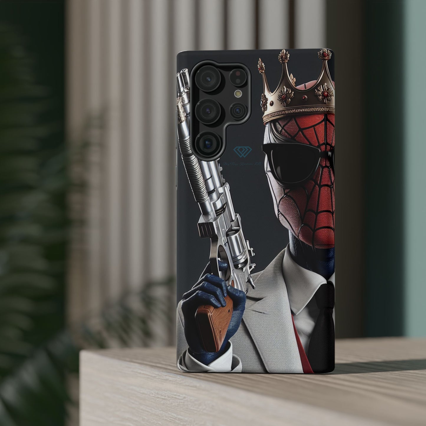 Spider King Impact-Resistant Phone Case - Rugged Style for Superhero Fans