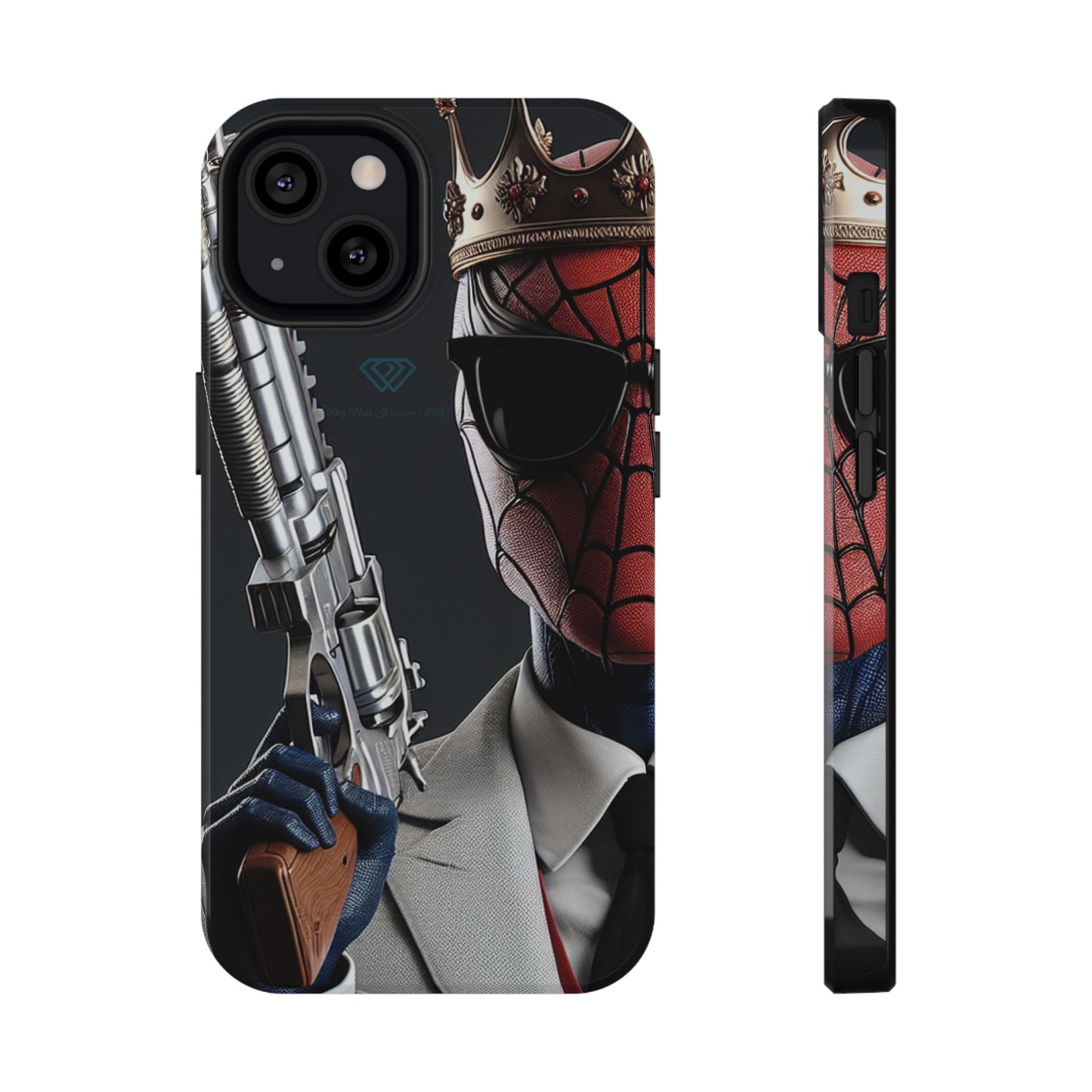 Spider King Impact-Resistant Phone Case - Rugged Style for Superhero Fans