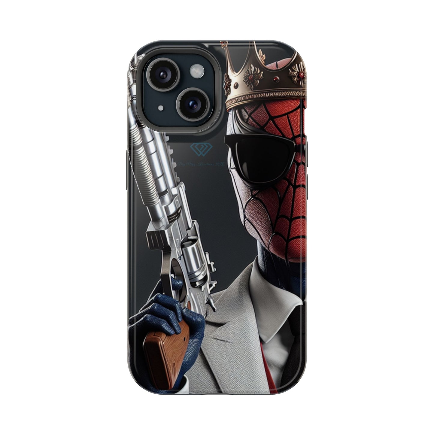 Spider King Impact-Resistant Phone Case - Rugged Style for Superhero Fans