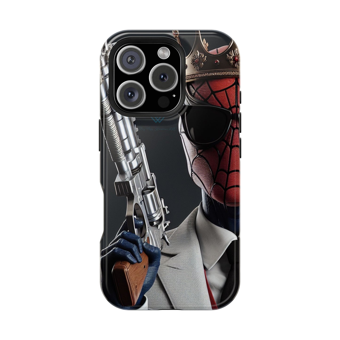 Spider King Impact-Resistant Phone Case - Rugged Style for Superhero Fans