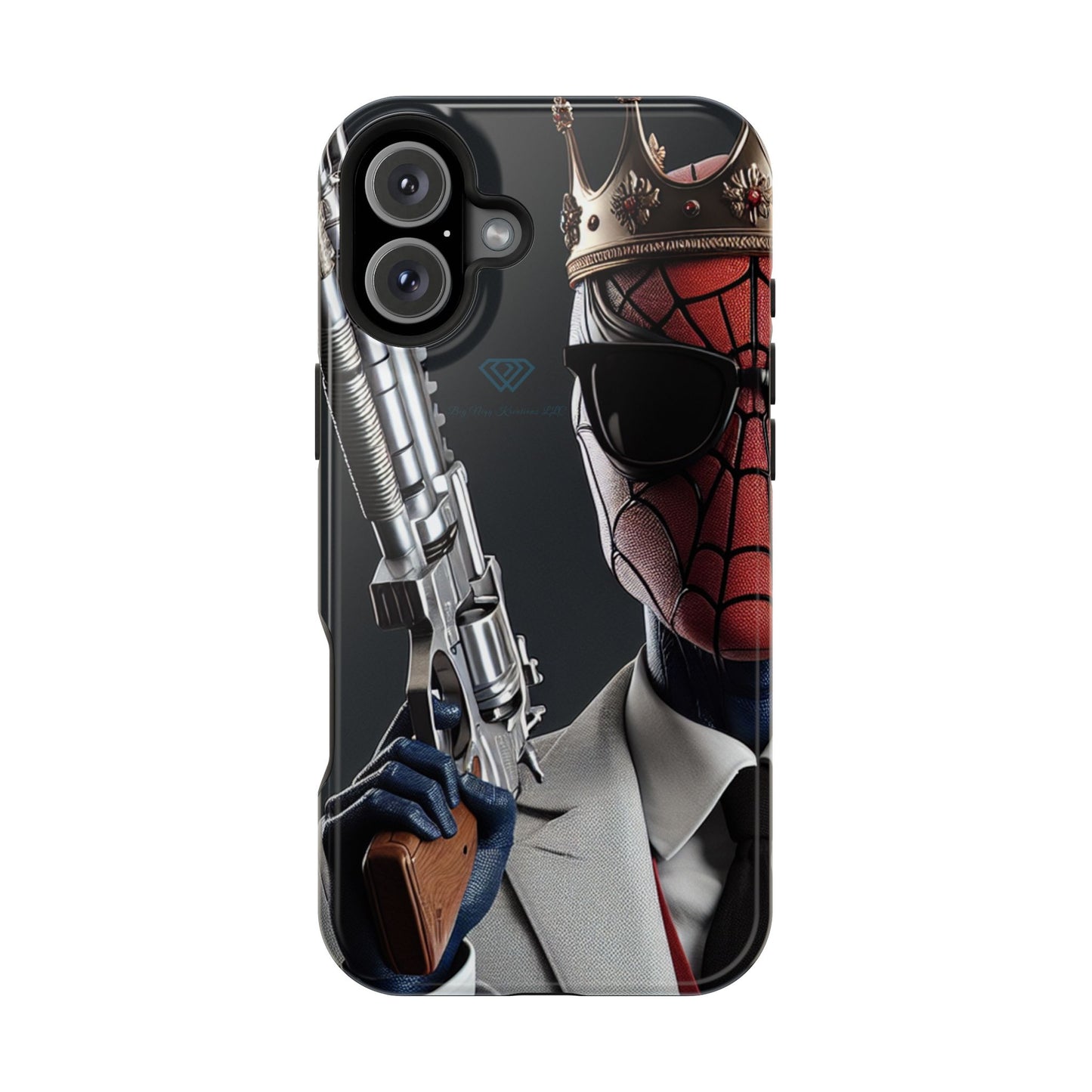 Spider King Impact-Resistant Phone Case - Rugged Style for Superhero Fans