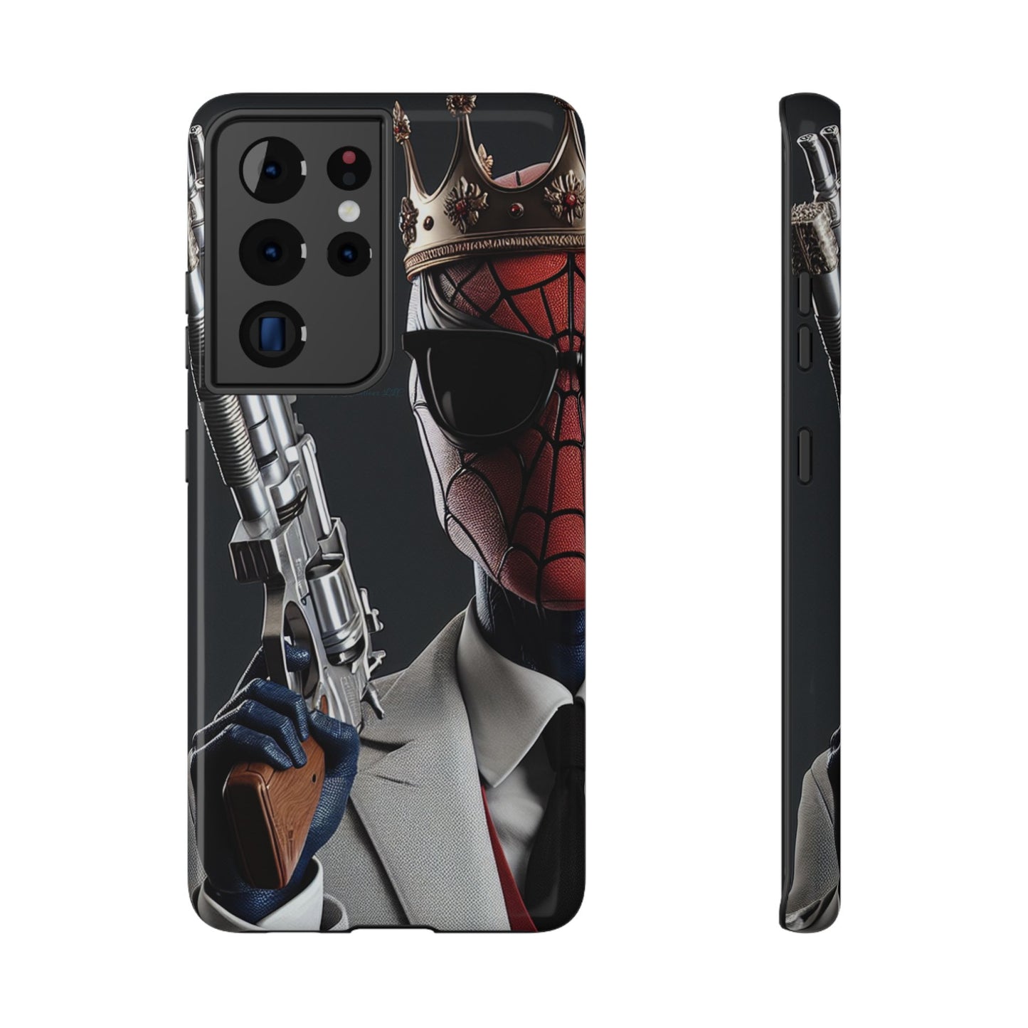 Spider King Impact-Resistant Phone Case - Rugged Style for Superhero Fans