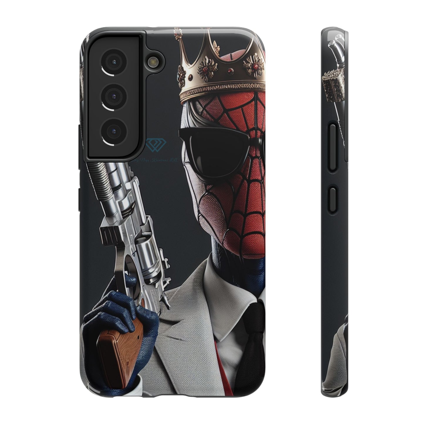 Spider King Impact-Resistant Phone Case - Rugged Style for Superhero Fans