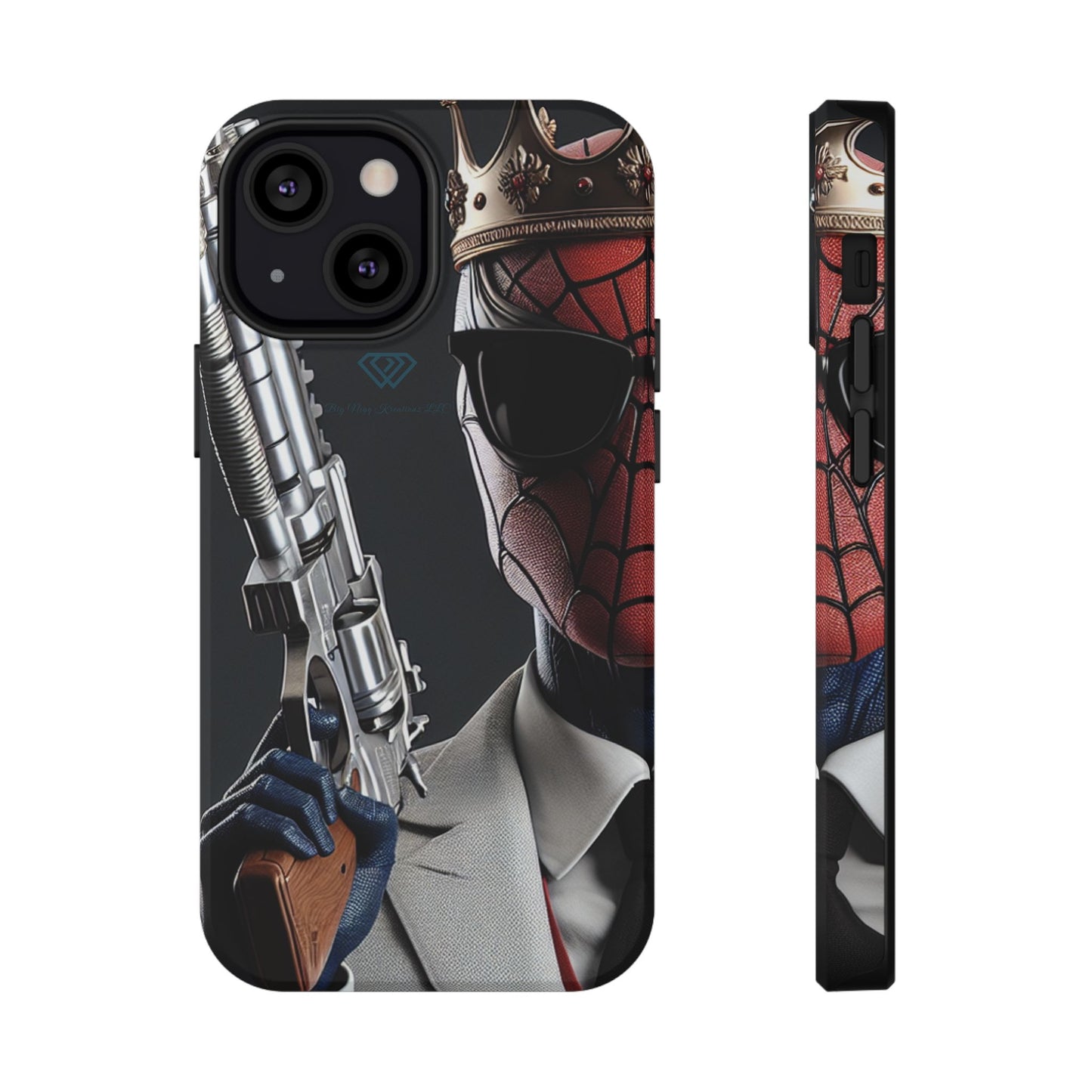 Spider King Impact-Resistant Phone Case - Rugged Style for Superhero Fans