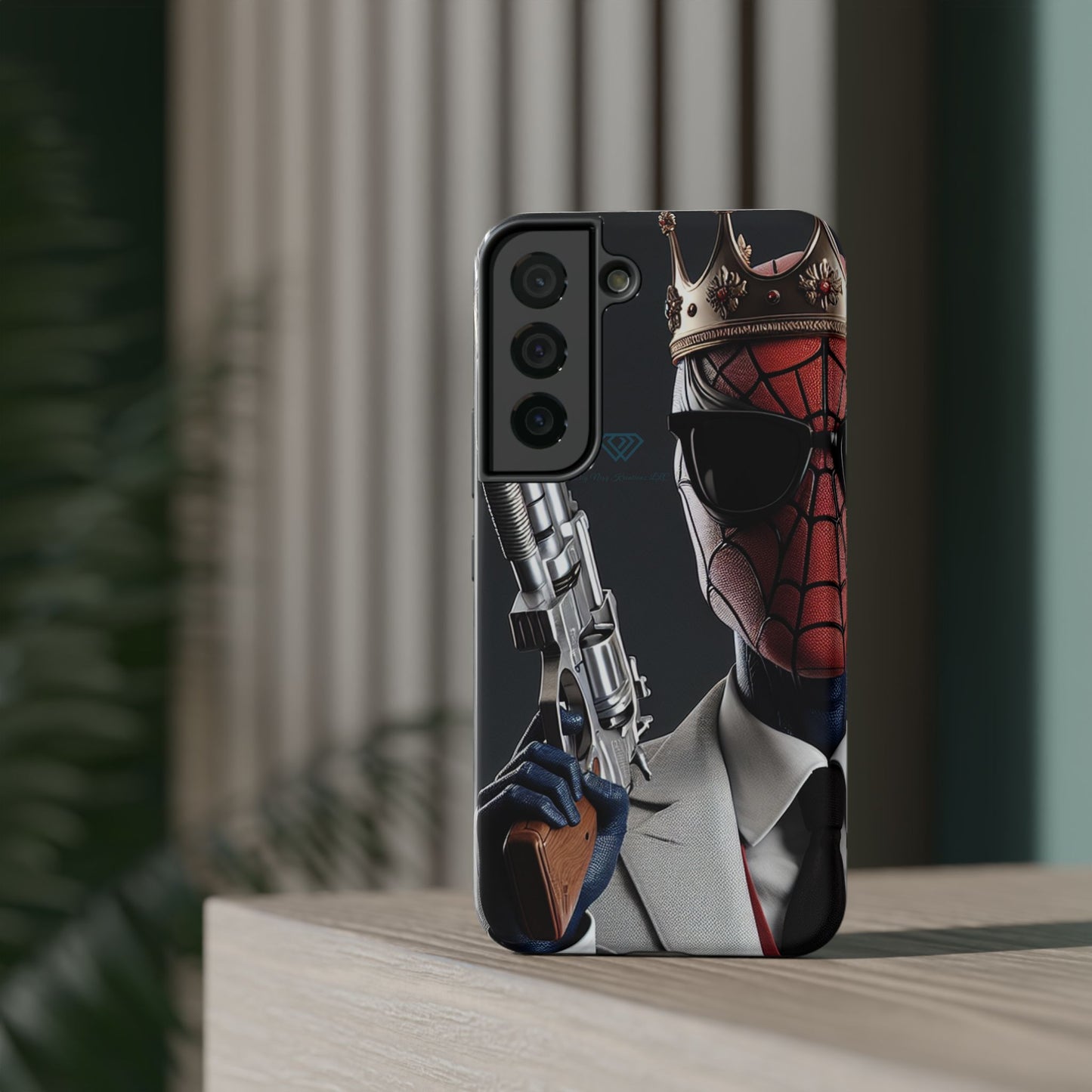 Spider King Impact-Resistant Phone Case - Rugged Style for Superhero Fans